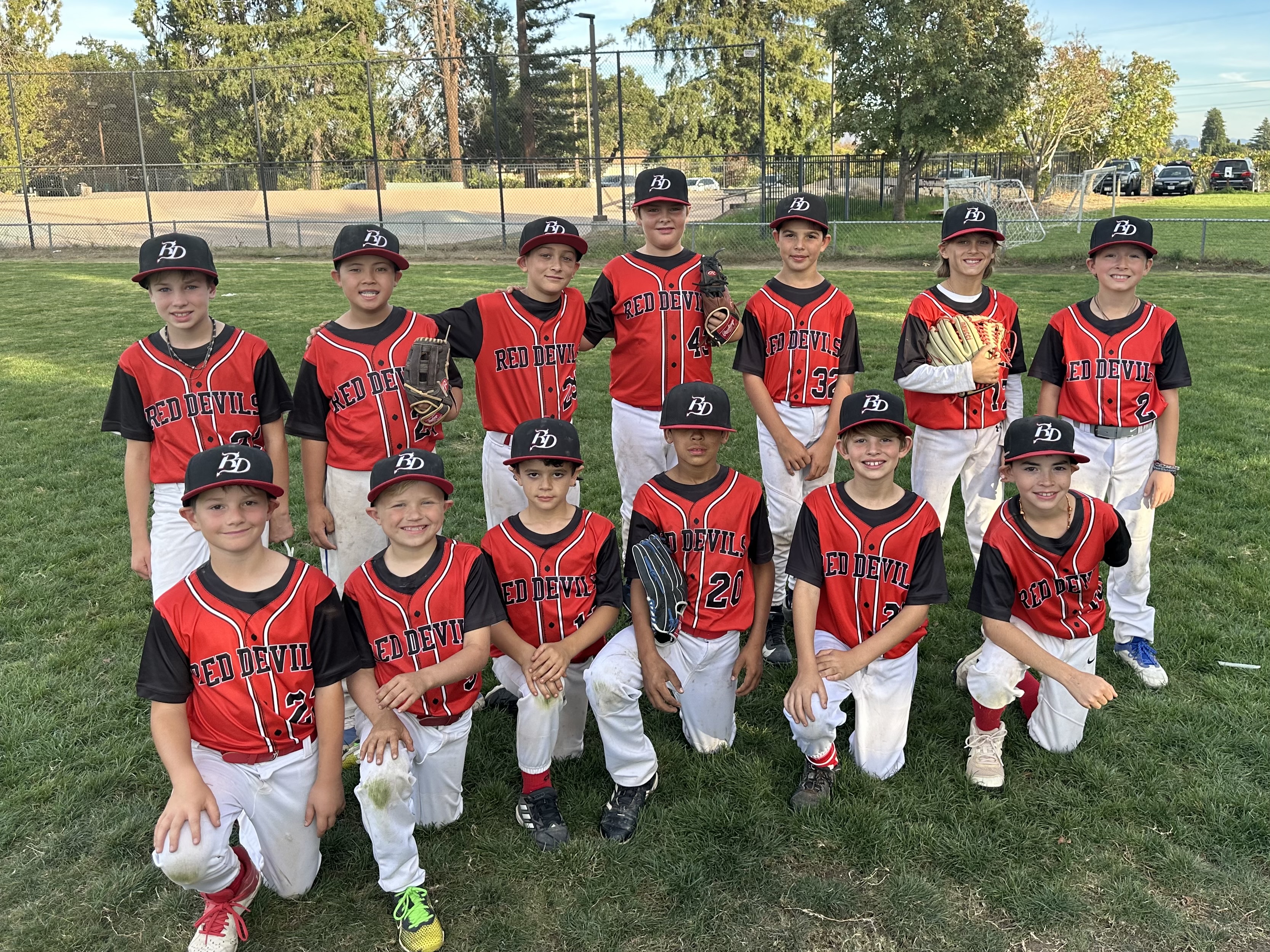 St. Helena Red Devils team photo