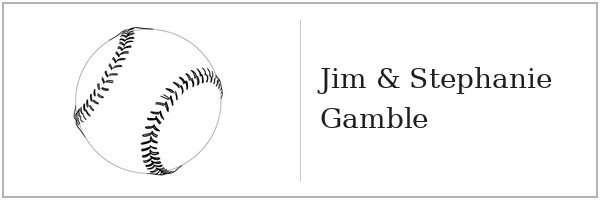 Jim and Stephanie Gamble